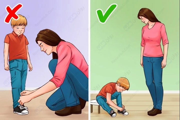 می‌توانید به فرزندتان کمک کنید خودکفا شود.