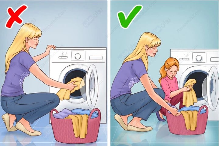 می‌توانید سعی کنید همیشه با فرزندتان مثل یک کودک کوچک رفتار نکنید