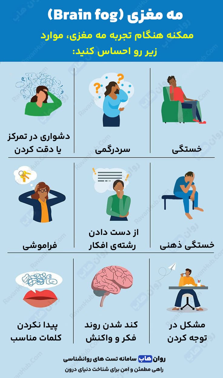 ۱۷ علت اصلی مه مغزی که باید بدانید