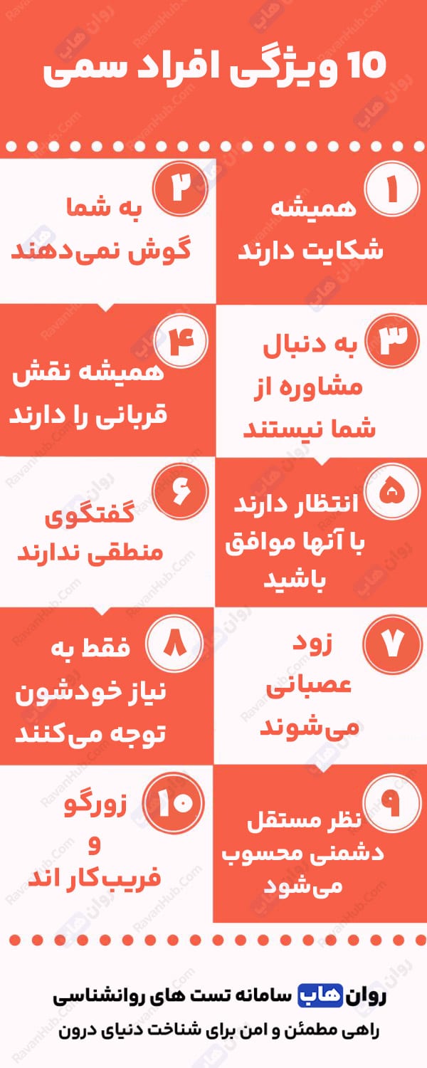 16 ویژگی افراد سمی که باید بدانید