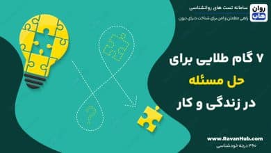 7 گام طلایی برای حل مسئله‌ در زندگی و کار