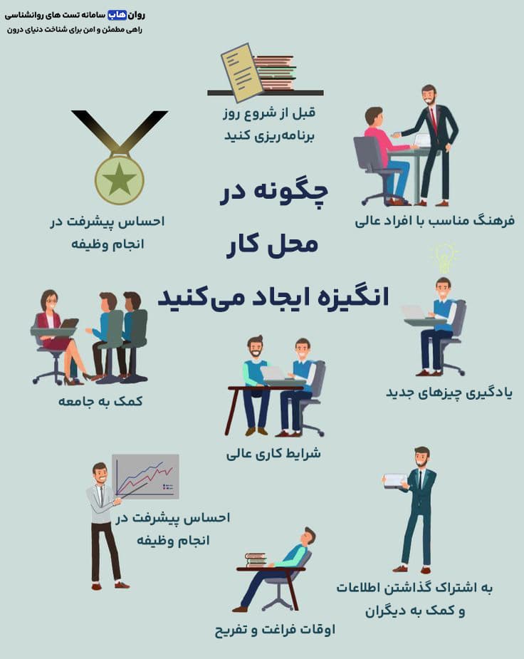 چگونه در محل کار انگیزه ایجاد می‌کنید