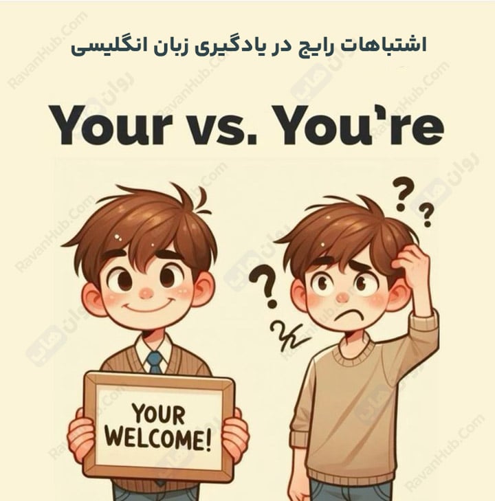 اشتباهات در یادگیری زبان انگلیسی
