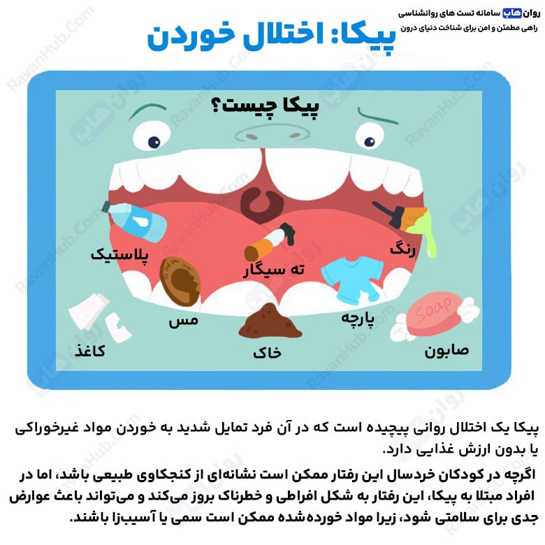 اختلال پیکا یا هرزه خواری از خاک تا کاغذ