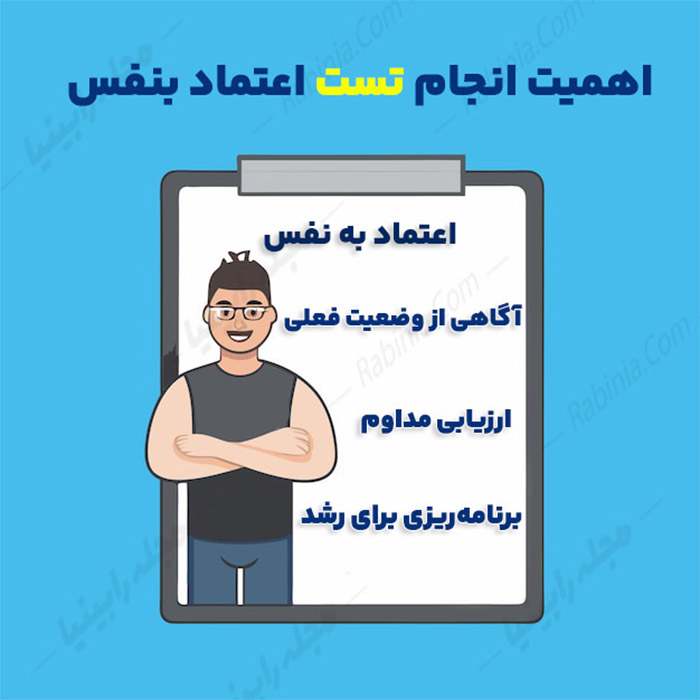 چگونه یک تست اعتماد به نفس موثر است؟