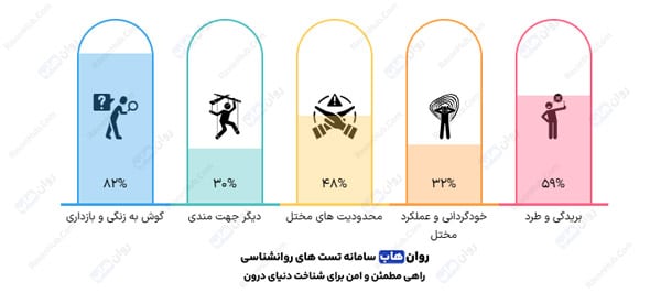 تفسیر تست طرحواره یانگ در روان هاب