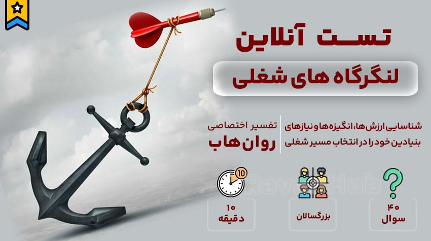 تست رایگان لنگرگاه های شغلی